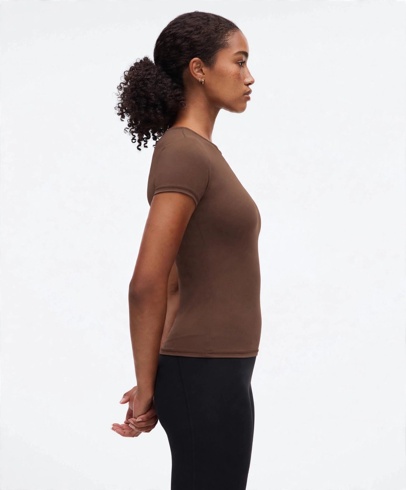Cacao Second-Skin Tee (Shaping EFFECT)