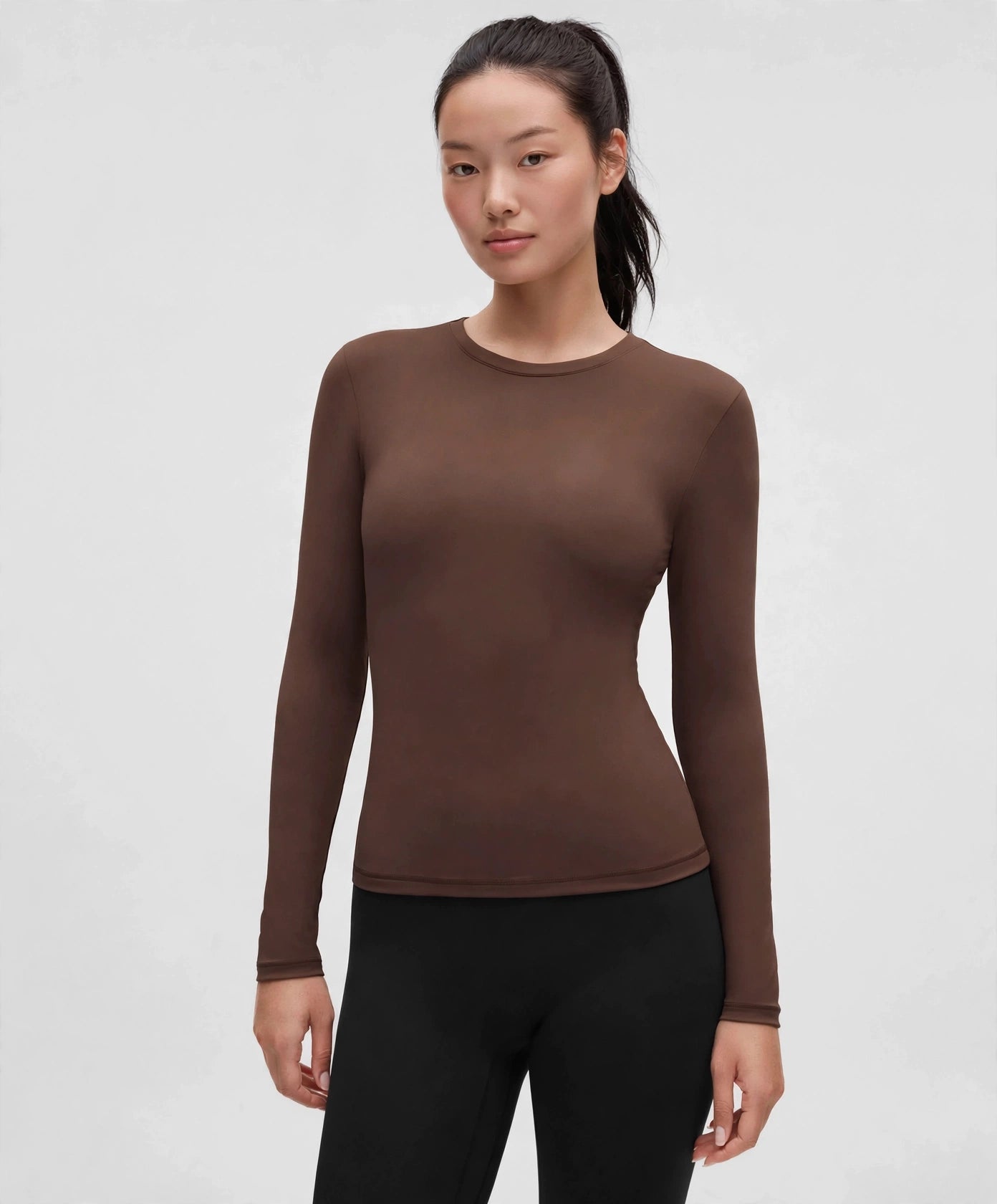 Balanced - Cacao longsleeve