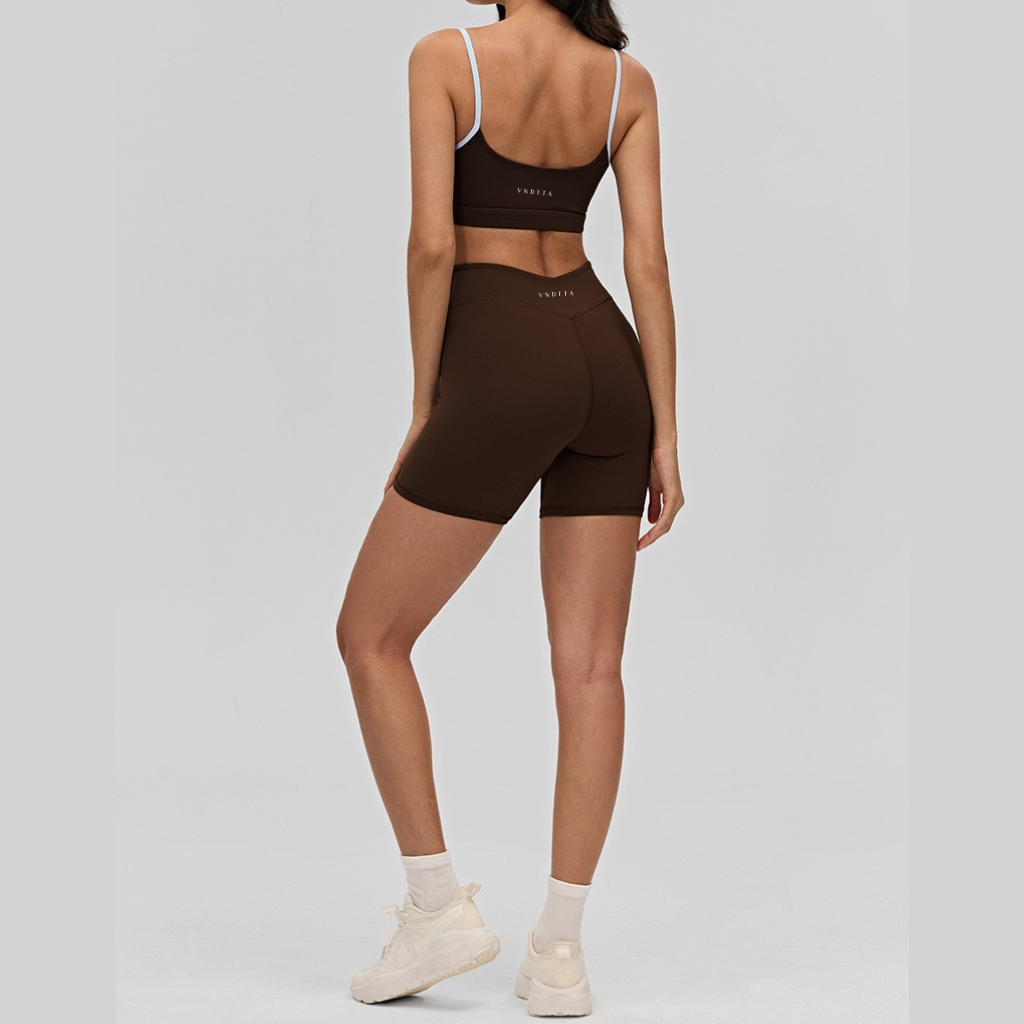 Chocolate V top (Receive by June 30)