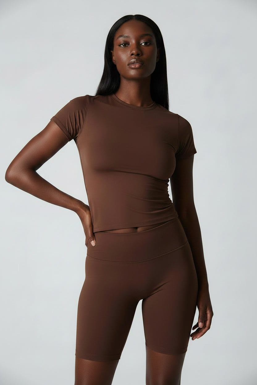 Brown Tee - Cotton