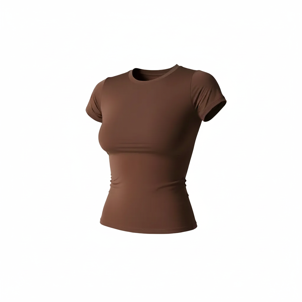 Brown Tee - Cotton