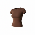 Brown Tee - Cotton
