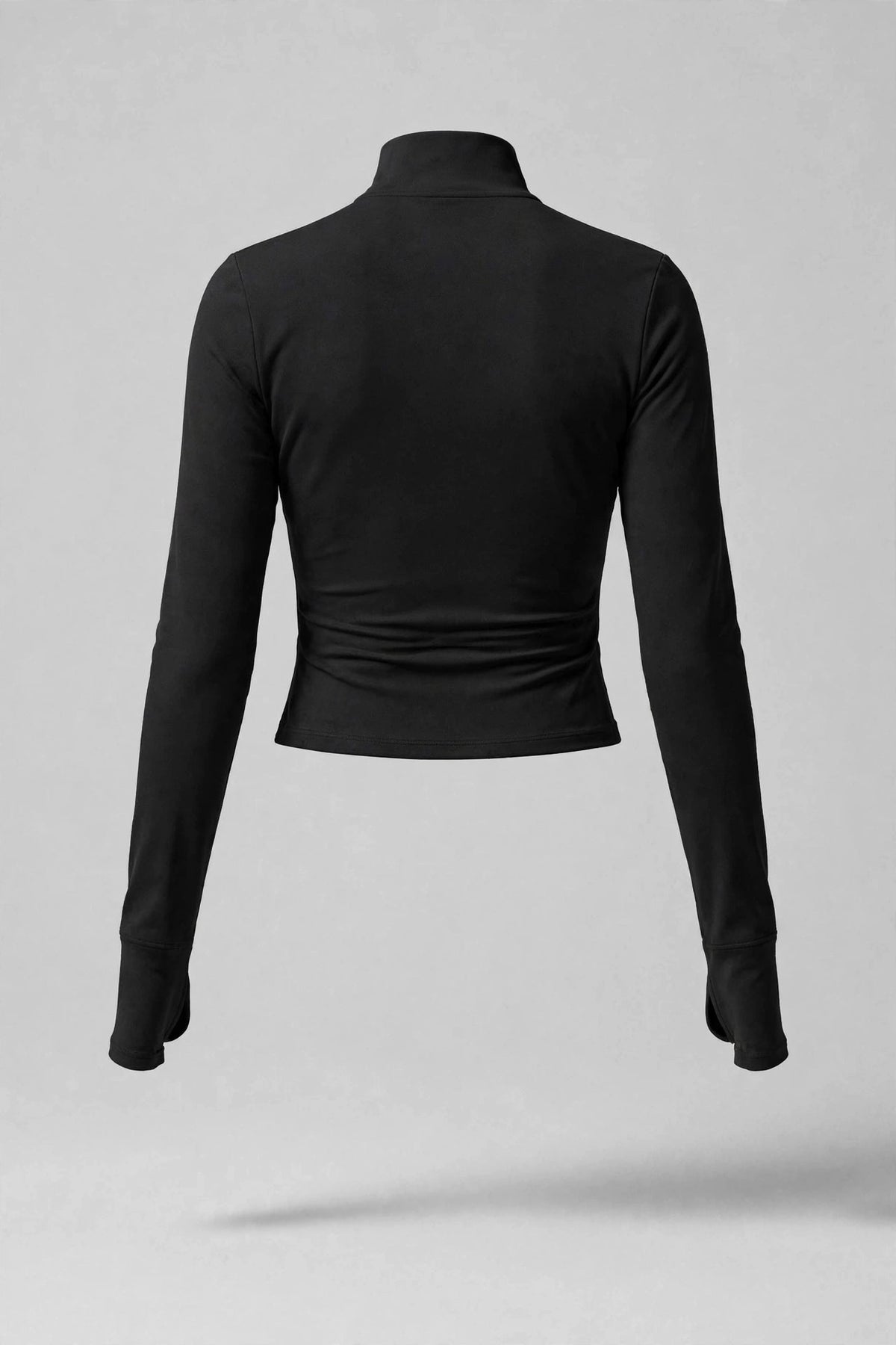 Sculpt - Black Cropped Longsleeve **PRE-ORDER AVAILABLE STARTING OCT 12**