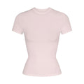 Light Pink V Cotton Tee