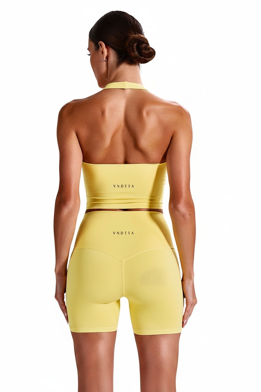 Butter Yellow - Halter Top