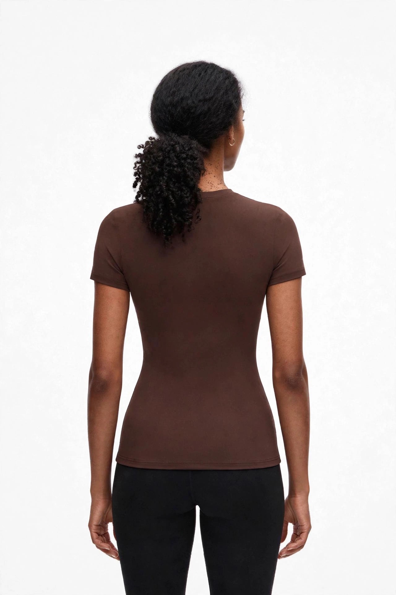 Chocolate Brown - Shaping Tee