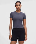 Dark blue-Contour Sculpt Tee