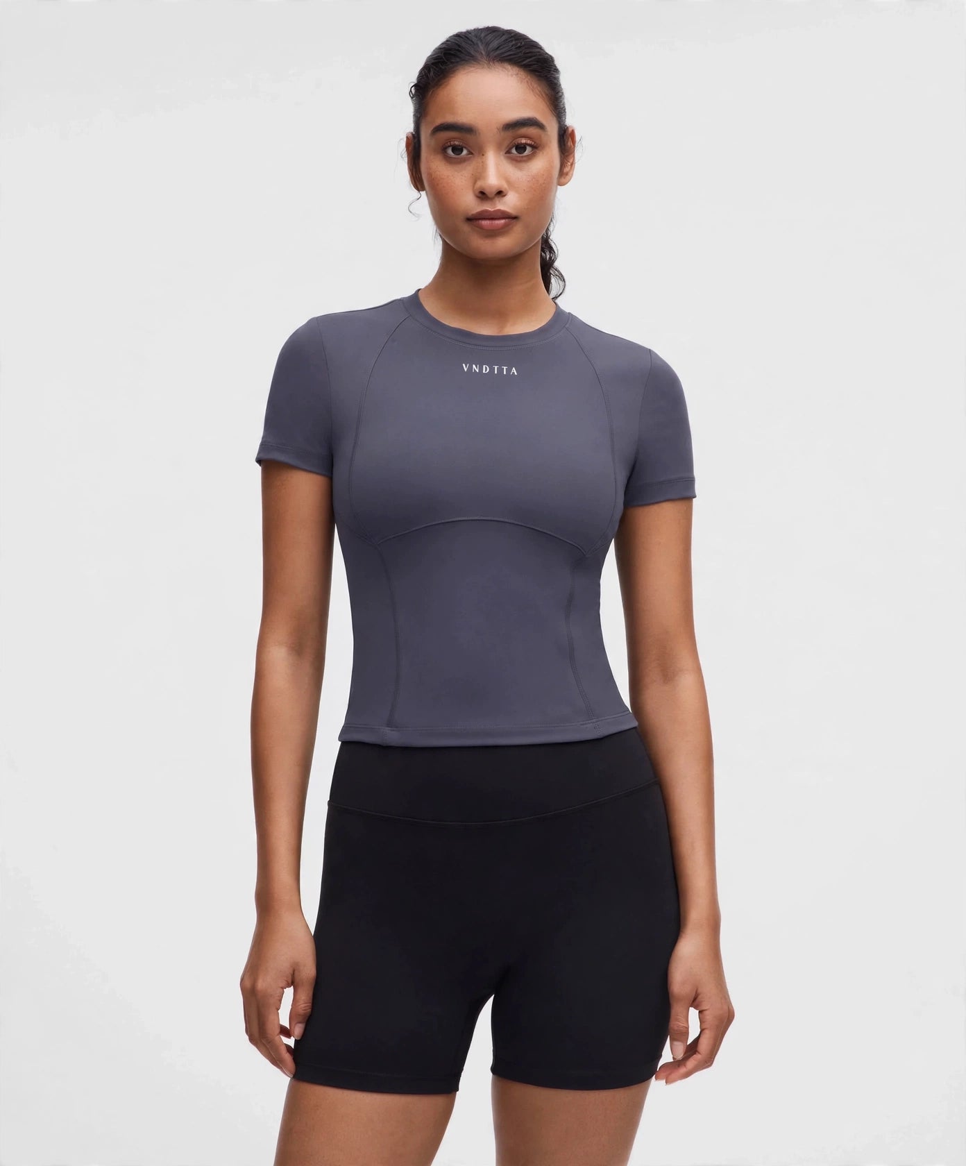Dark blue-Contour Sculpt Tee
