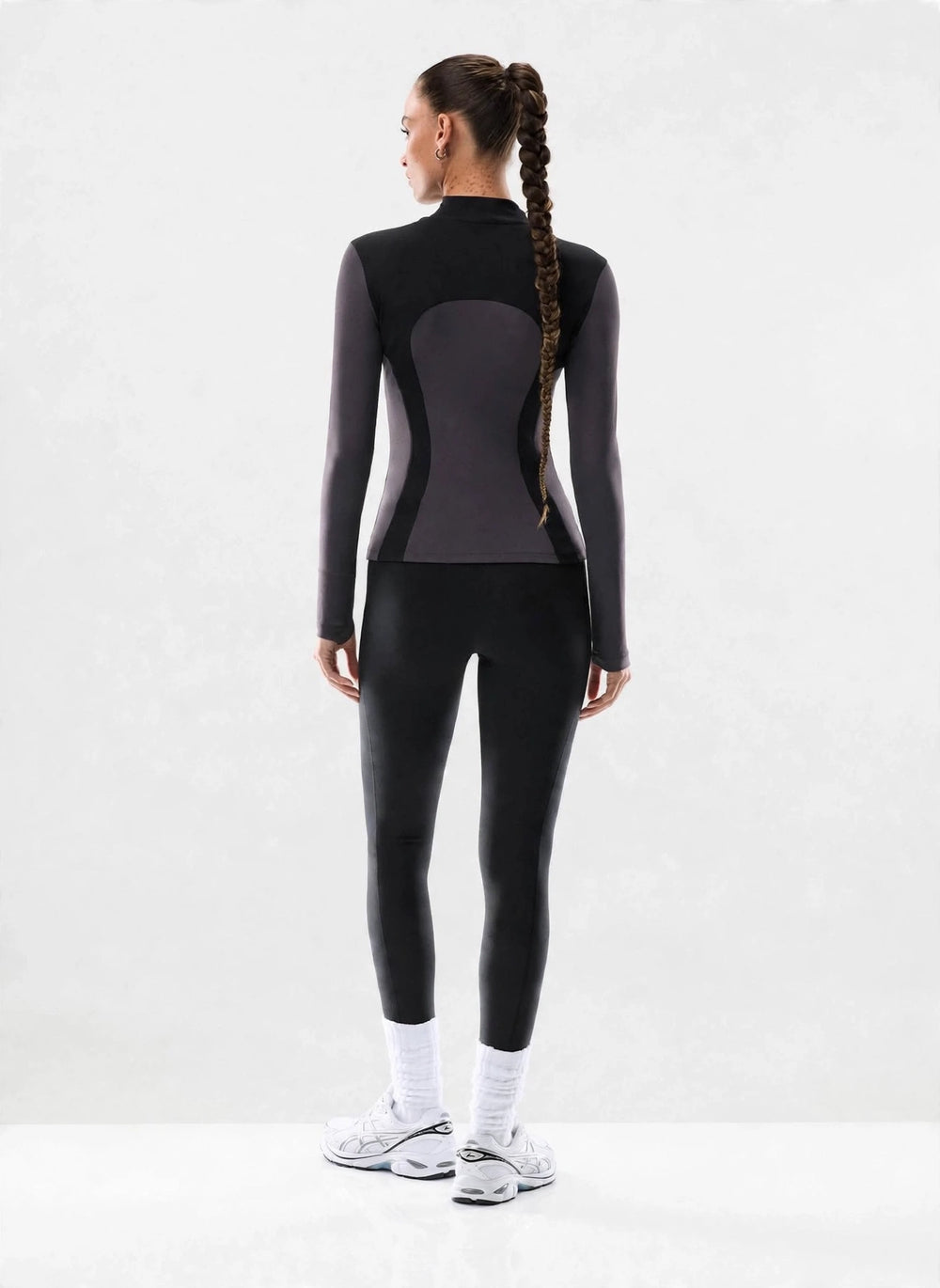 Sculpt - Black/Dark Grey Longsleeve ZipUp 1.0 **PRE-ORDER AVAILABLE STARTING OCT 12**