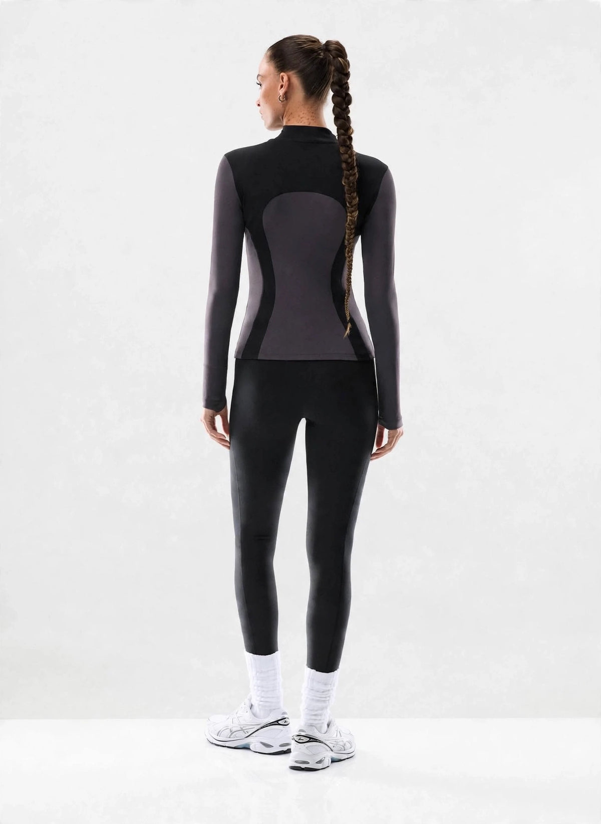 Sculpt - Black/Dark Grey Longsleeve ZipUp 1.0 **PRE-ORDER AVAILABLE STARTING OCT 12**