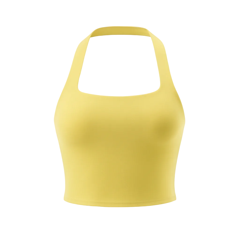 Butter Yellow - Halter Top