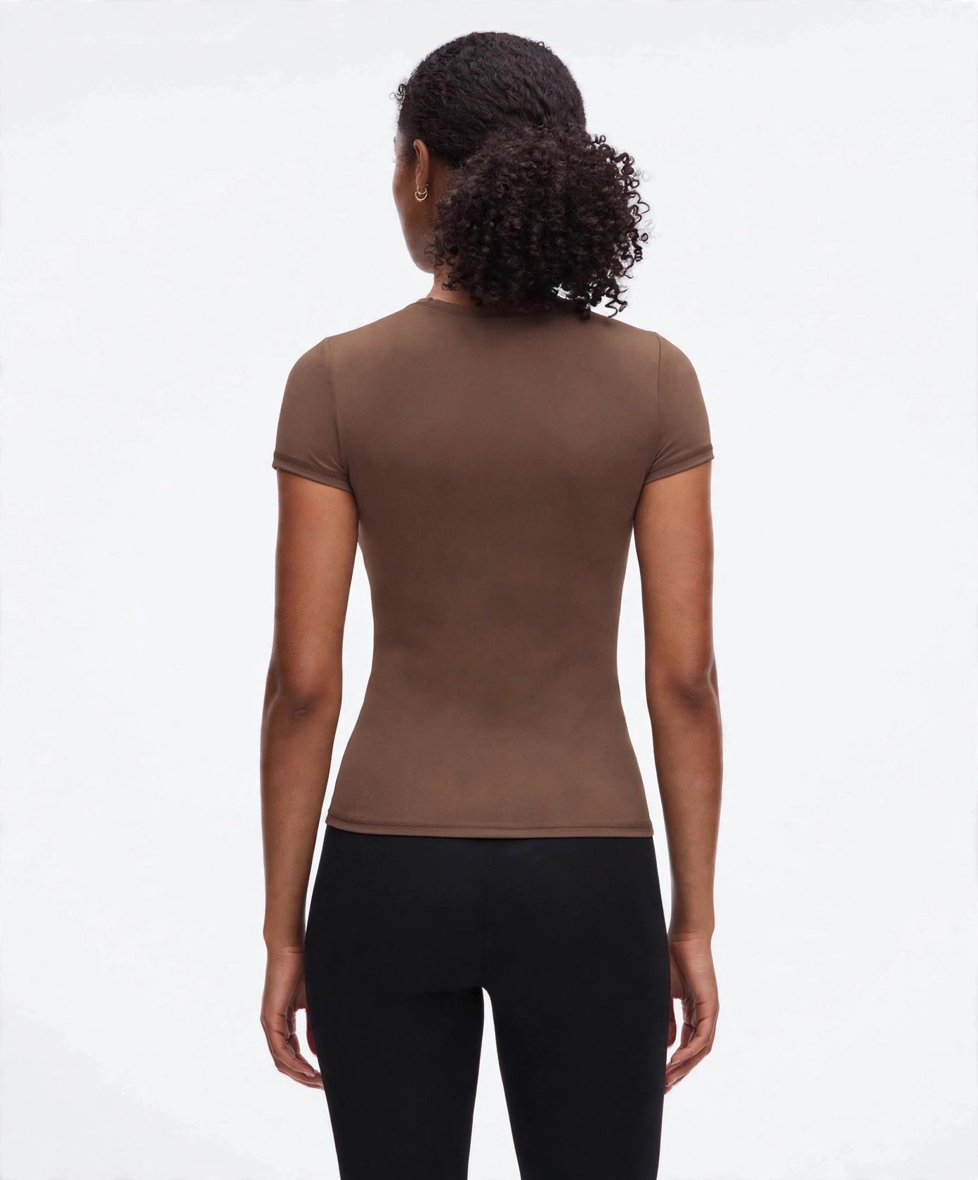 Cacao Second-Skin Tee (Shaping EFFECT)