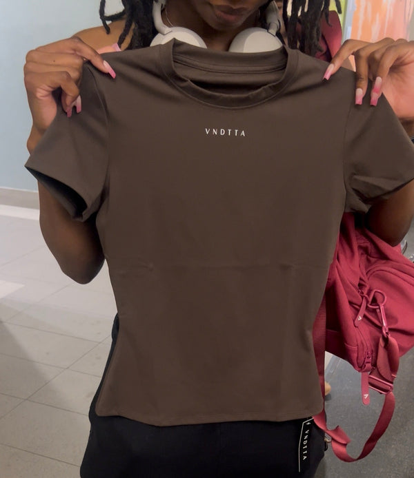 Shaping Tee - Brown