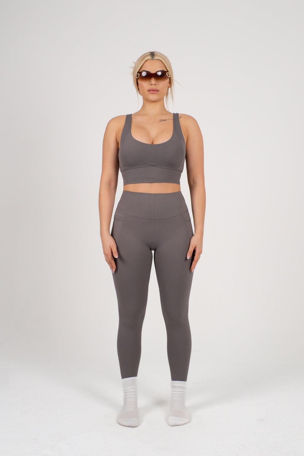 AIR FIT LEGGINGS CLOUDY GREY